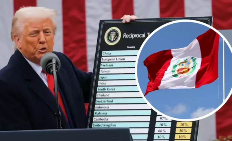 Trump impone arancel recíproco a Perú y otros países